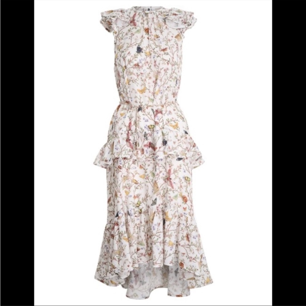 Zimmermann frilled tank midi butterfly belt